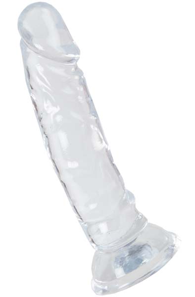 Realistic Mini Dildo Clear 13 cm - Lifelike dildo 3