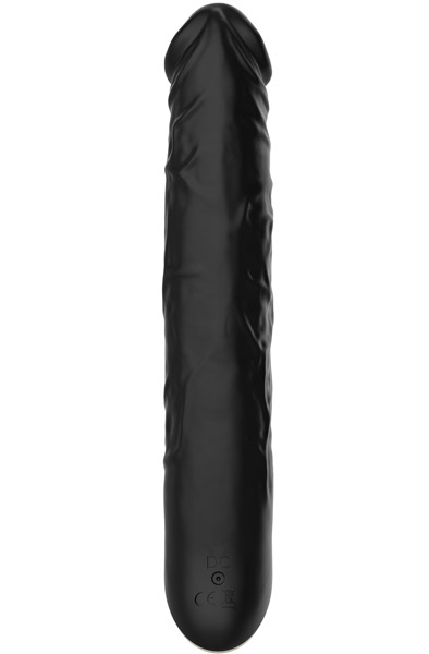 Realistic Vibrating Dildo Black 21 cm - Vibrierender Dildo 3