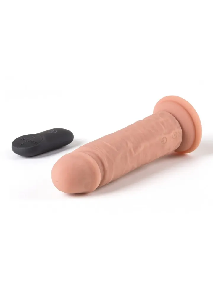 Realistic Vibrating Dildo With Remote 16,5 cm - Vibrating dildo 3 [full]