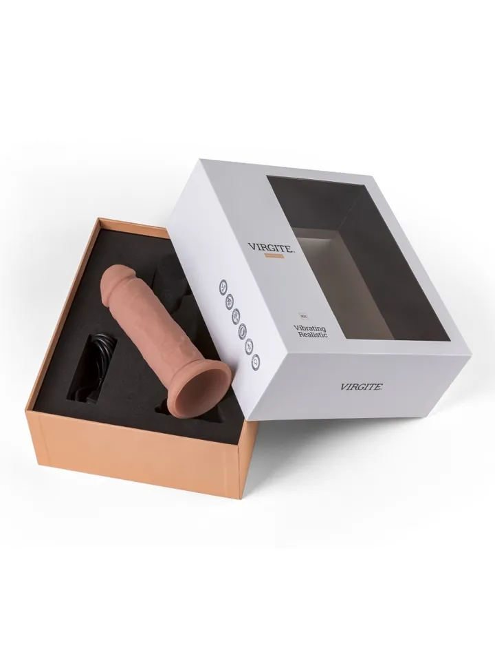 Realistic Vibrating Dildo With Remote 16,5 cm - Vibrating dildo 4 [full]