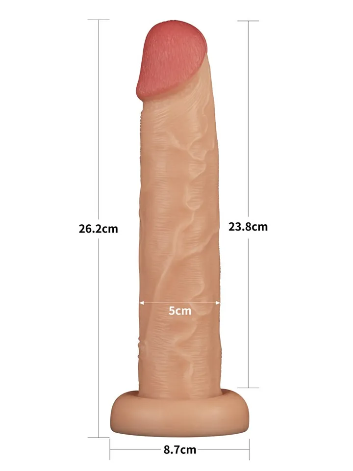 Realistic Vibrating Power Cock 26,2 cm - Vibrating dildo 2 [full]