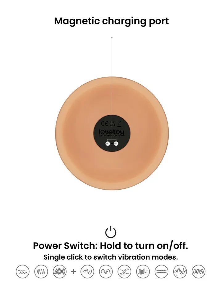 Realistic Vibrating Power Cock 26,2 cm - Vibrating dildo 3 [full]