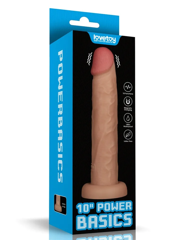 Realistic Vibrating Power Cock 26,2 cm - Vibrating dildo 5 [full]
