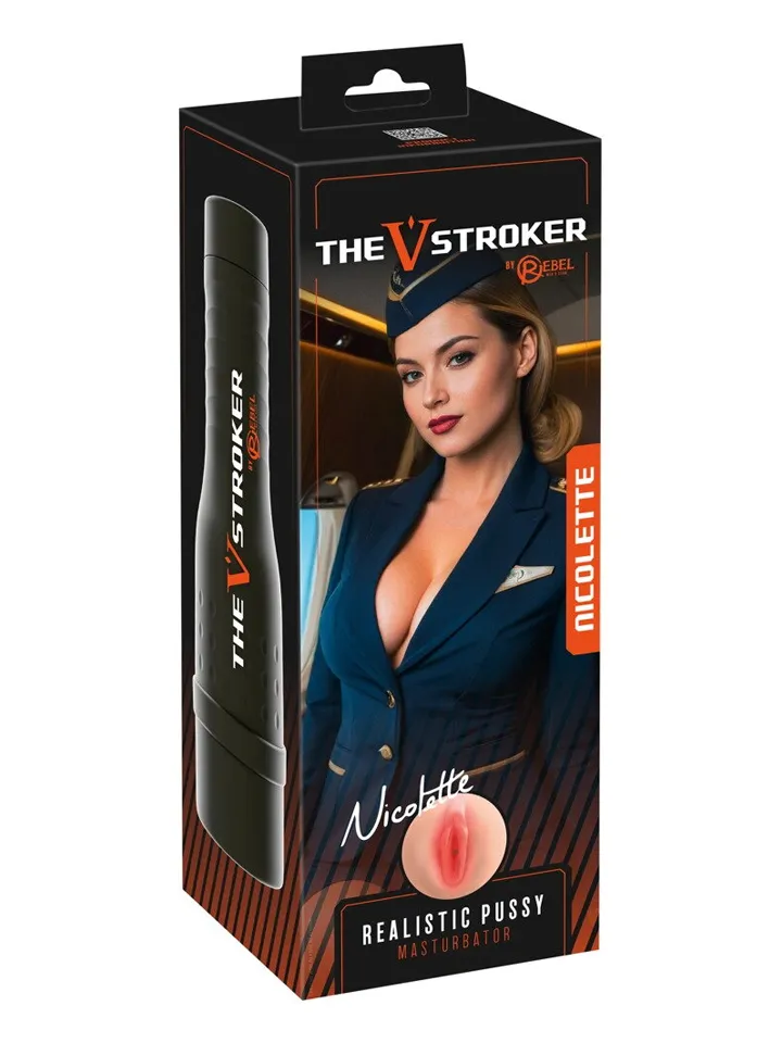 Rebel The V-Stroker Nicolette - Vagina masturbator 1 [full]