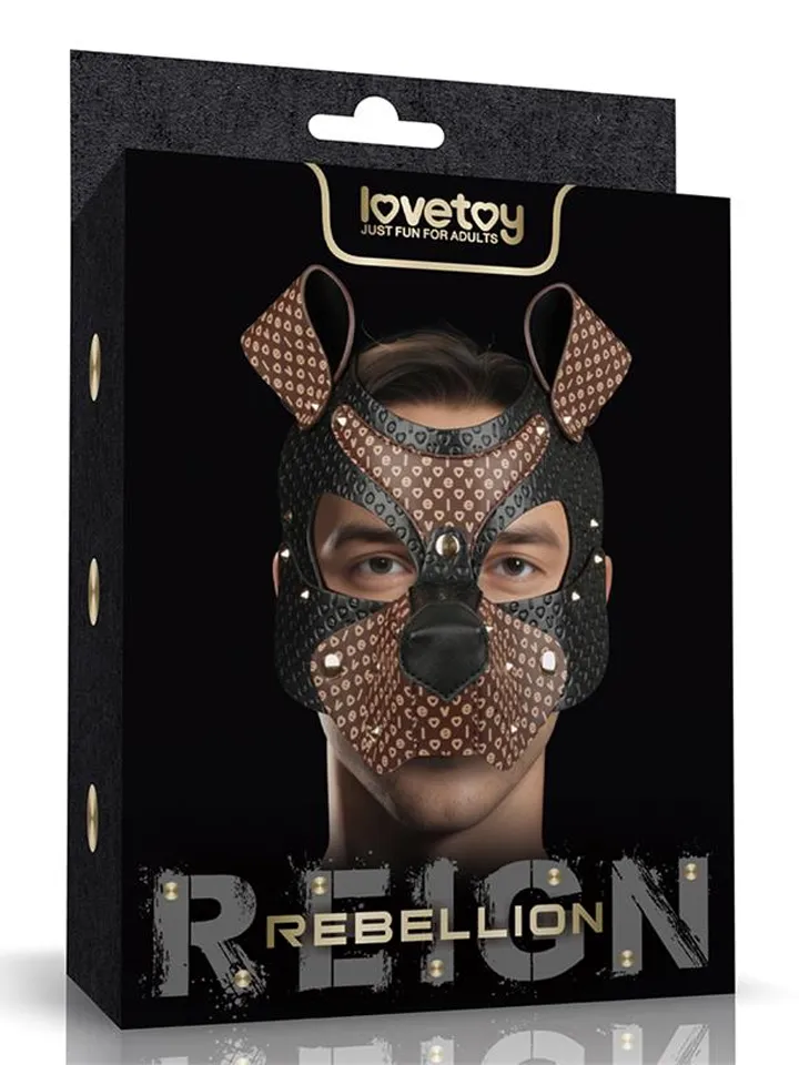 Rebellion Reign Classic Pup Mask - BDSM mask 1 [full]