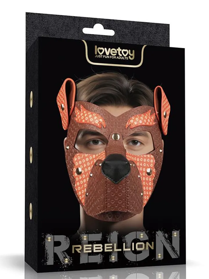 Rebellion Reign Fox Pup Mask - BDSM mask 1 [full]
