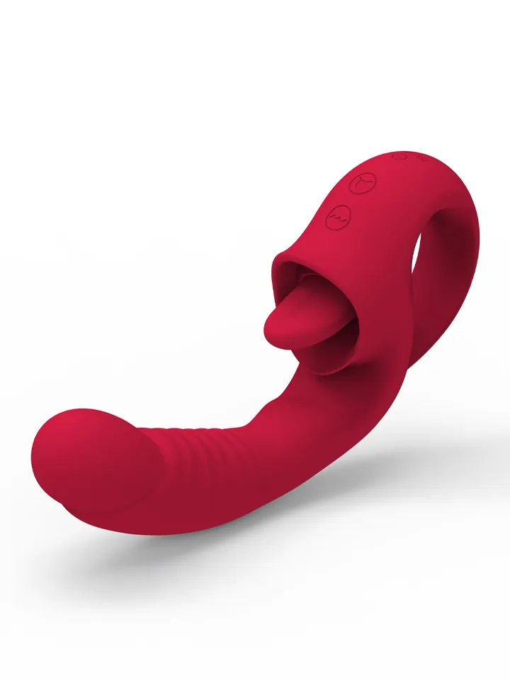 Rechargeable Licking 10-Functions Vibrator - Rabbit vibrator 1 [full]