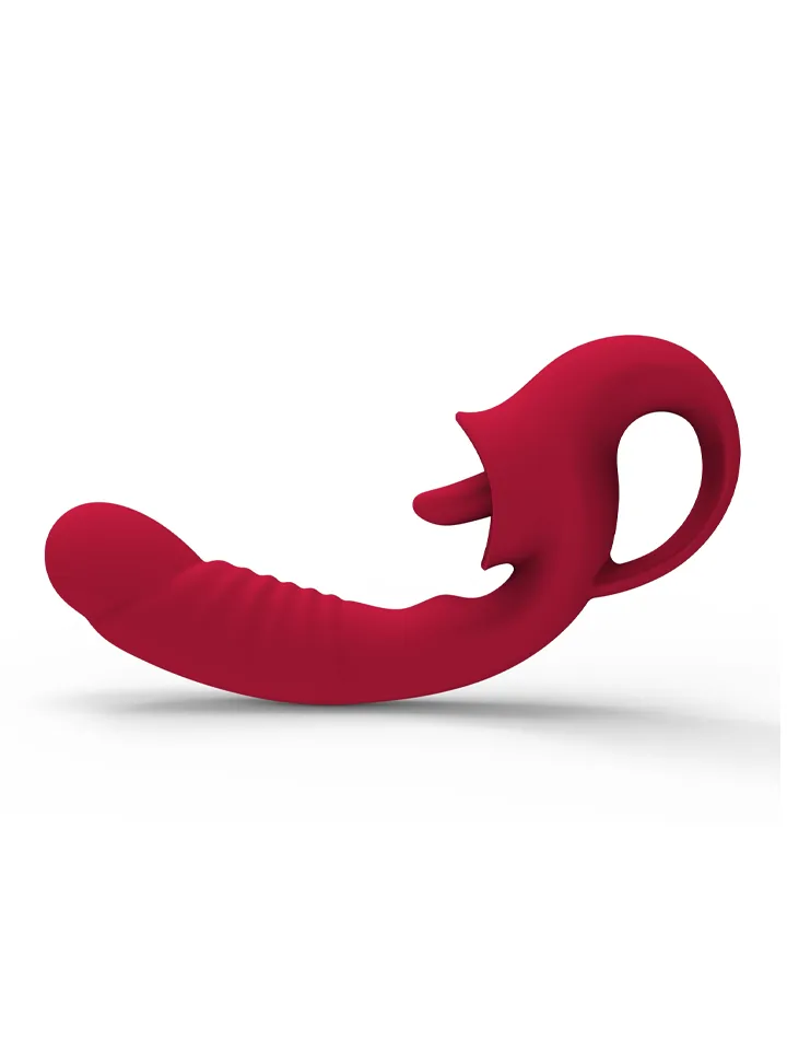 Rechargeable Licking 10-Functions Vibrator - Rabbit vibrator 2 [full]