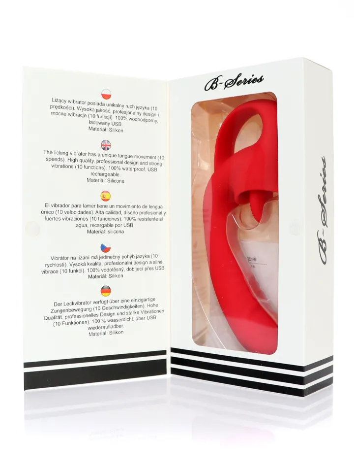 Rechargeable Licking 10-Functions Vibrator - Rabbit vibrator 4 [full]