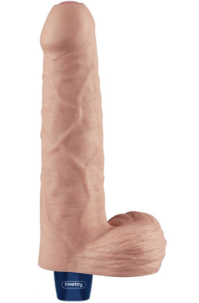 Rechargeable Vibrating Dildo 22,6 cm - Vibrating dildo 1