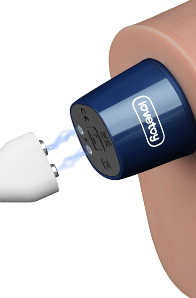Rechargeable Vibrating Dildo 22,6 cm - Vibrating dildo 6