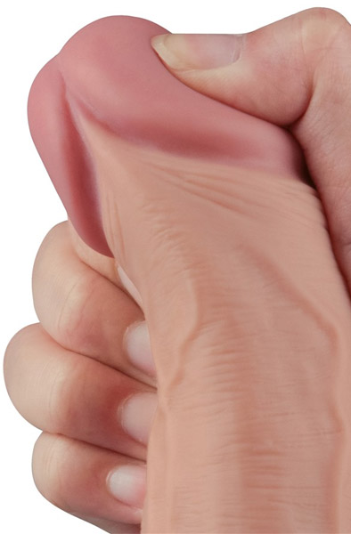 Rechargeable Vibrating Dildo 25,3 cm - Vibrating dildo 5