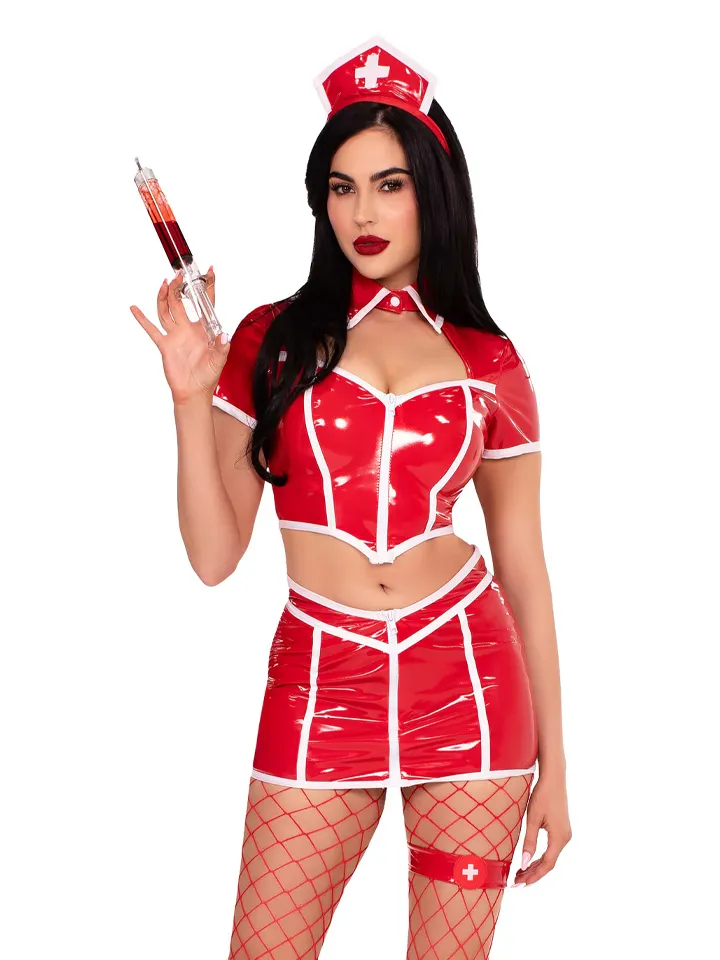 Red Alert Nurse Costume Red - Nurse costume 2 [full]