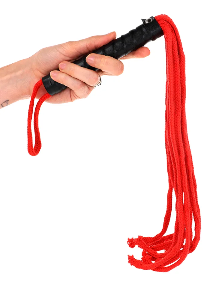 Red Rope Whip 56 cm - Flogger 2 [full]