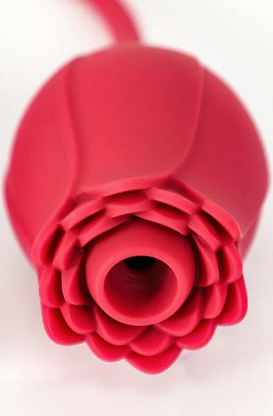 Red Rose Suction + Vibrating Bullet - Clitoral stimulator 2