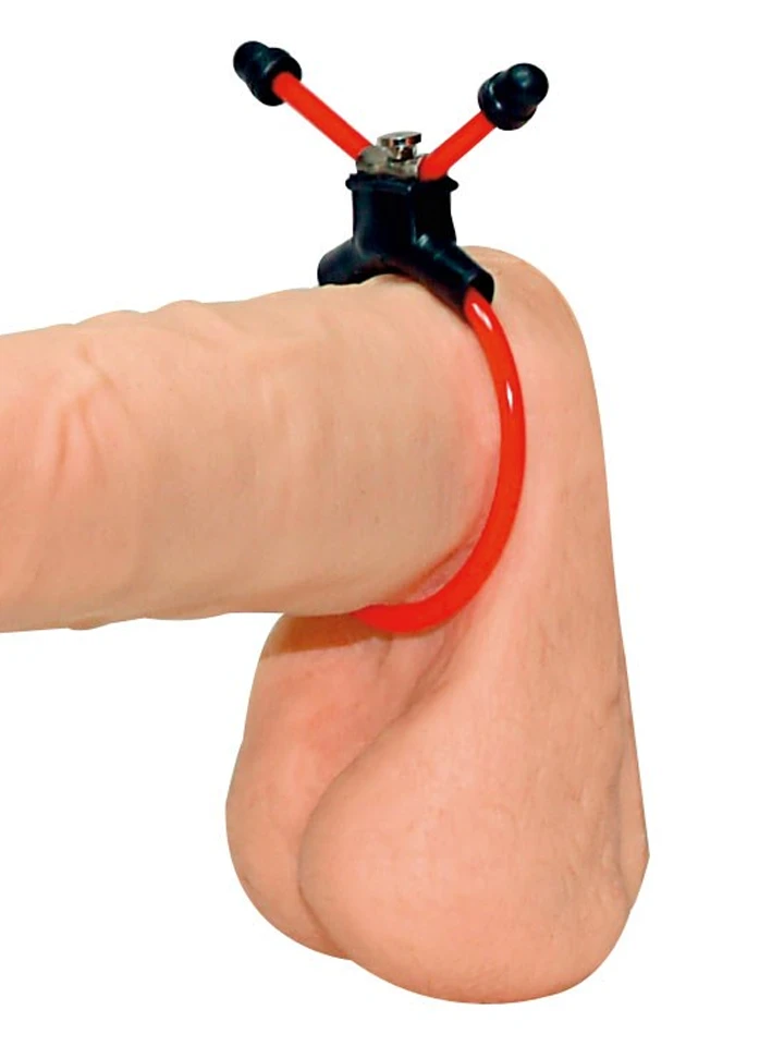 Red Sling Cock Ring - Cock ring 2 [full]