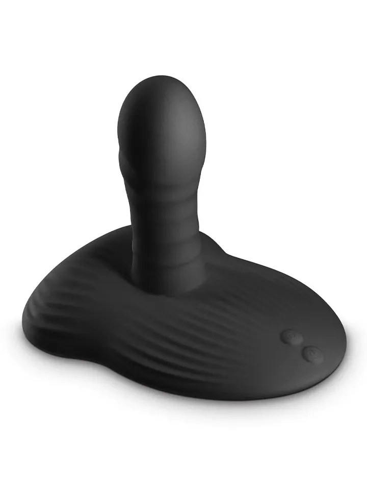 Renegade Thrust & Grind Black App Control - Vibrating anal dildo 1 [full]