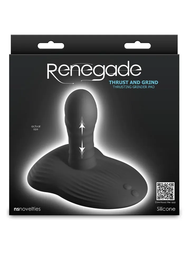 Renegade Thrust & Grind Black App Control - Vibrating anal dildo 3 [full]