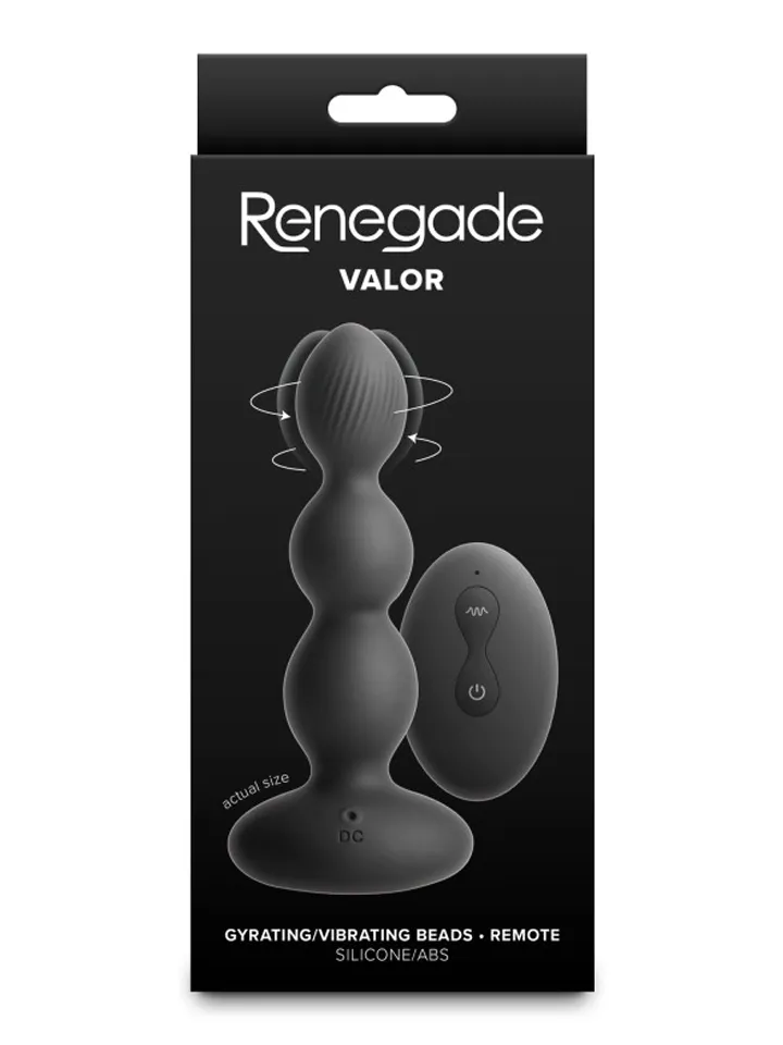 Renegade Valor Vibrating Buttplug - Vibrating anal plug 3 [full]