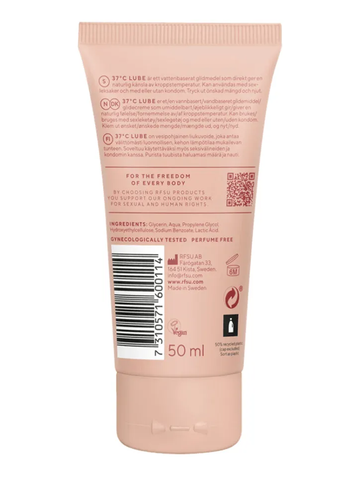 RFSU 37°C Lube 50 ml - Warming lubricant 2 [full]