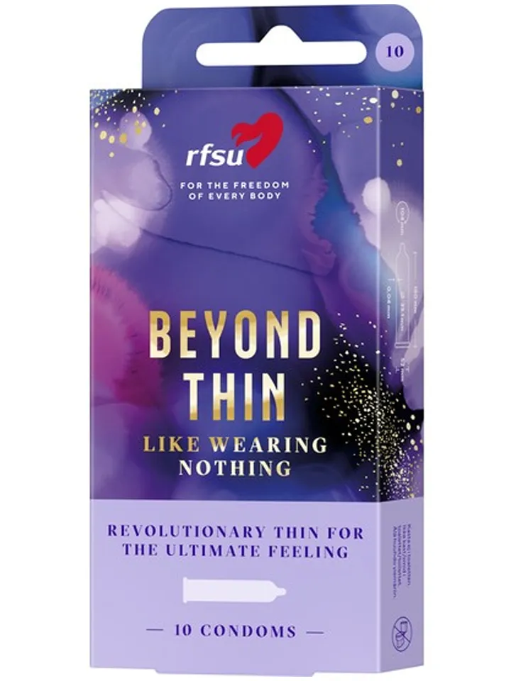RFSU Beyond Thin Kondomer 10-pack - Extra thin condoms 1