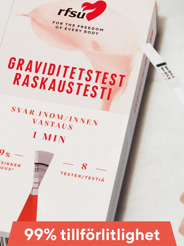 RFSU Graviditetstest 8st - Pregnancy test 8 pack 4 [full]