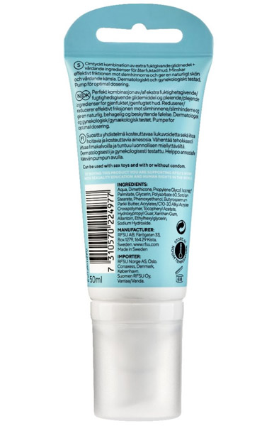 RFSU Klick Caring Glide 50ml - Water / silicone based lubricant 2