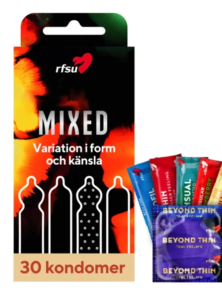 RFSU Mixed A Mix Of Condoms 30-pack - Mix pack condoms 1 [full]