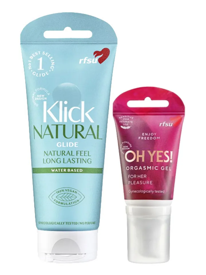 RFSU Oh Yes Orgasm Gel + Klick Natural Glide 100ml - Offers 1 [full]