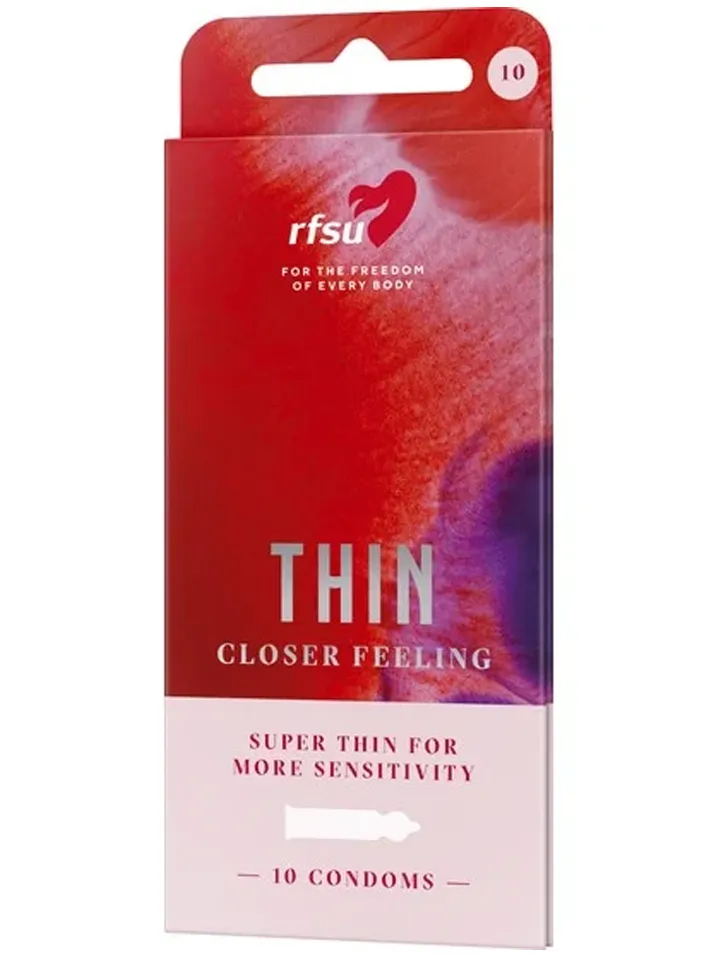 RFSU Thin Kondomer 10-pack - Thin condoms 1