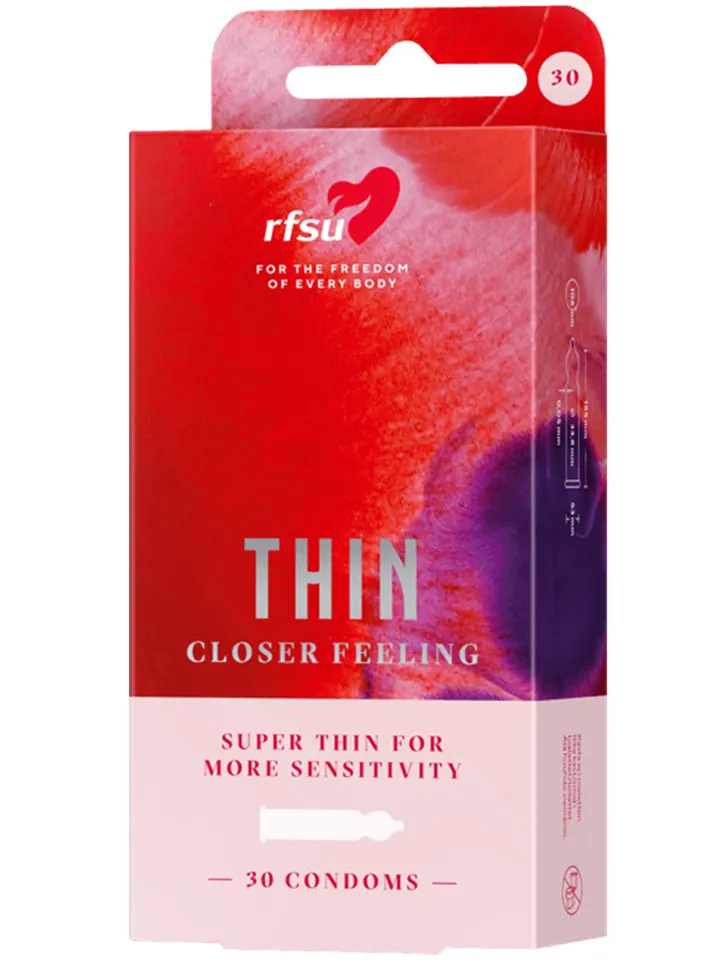 RFSU Thin Kondomer 30-pack - Thin condoms 1
