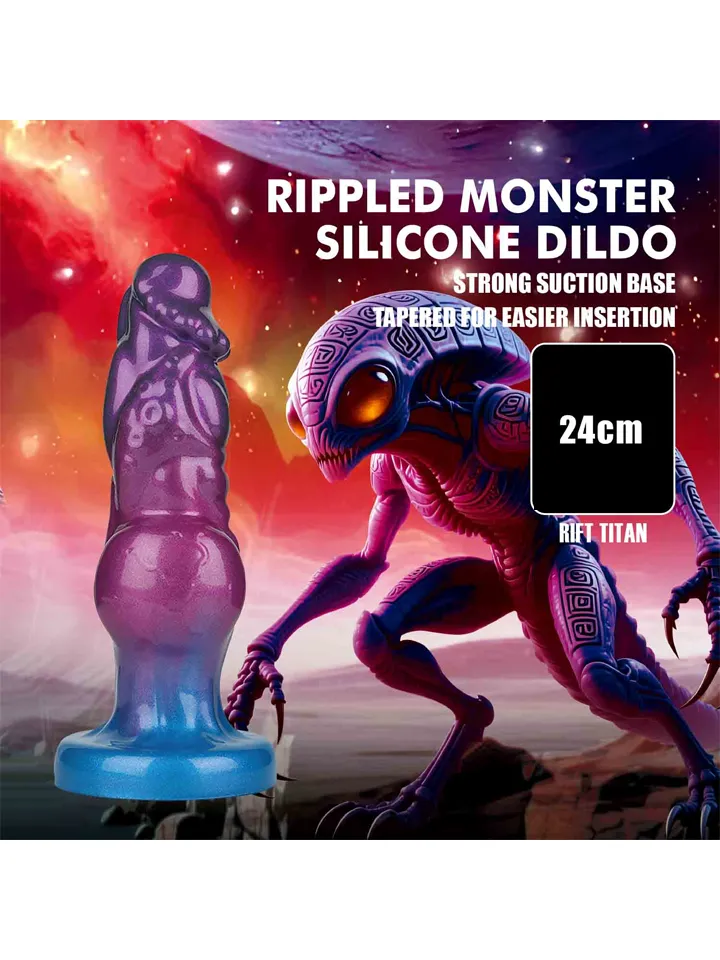 Rift Titan Inflatable Monster Silicone Dildo 24 cm - Inflatable dildo 2 [full]