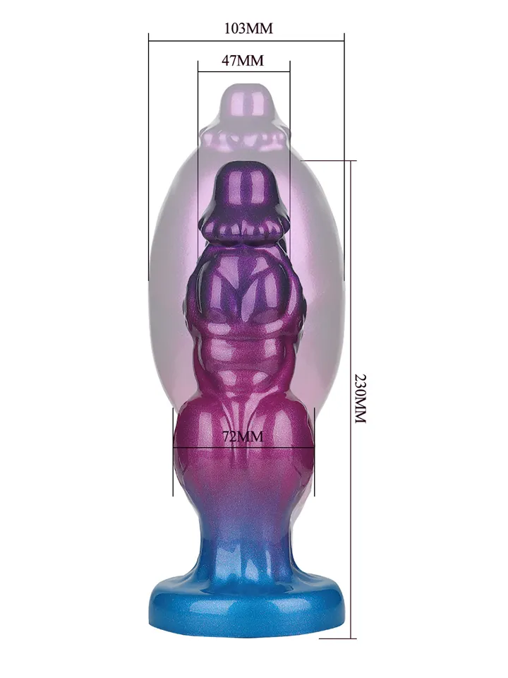 Rift Titan Inflatable Monster Silicone Dildo 24 cm - Inflatable dildo 4 [full]
