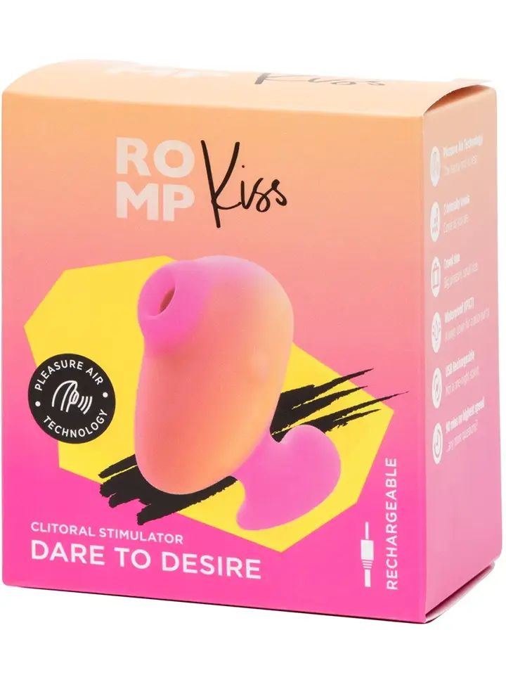 Romp Kiss Suction Vibrator - Air pressure vibrator 6