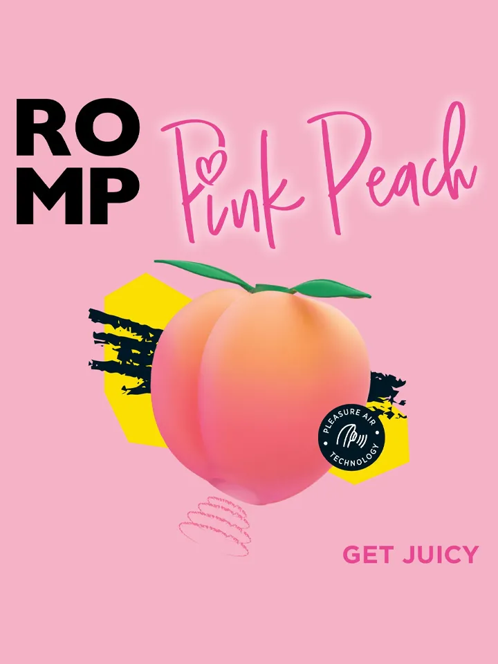 Romp Peach Clitoral Stimulator - Air pressure vibrator 2 [full]