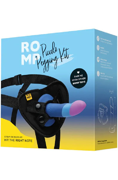Romp Piccolo Pegging Kit - Umschnalldildo mit Geschirr 5
