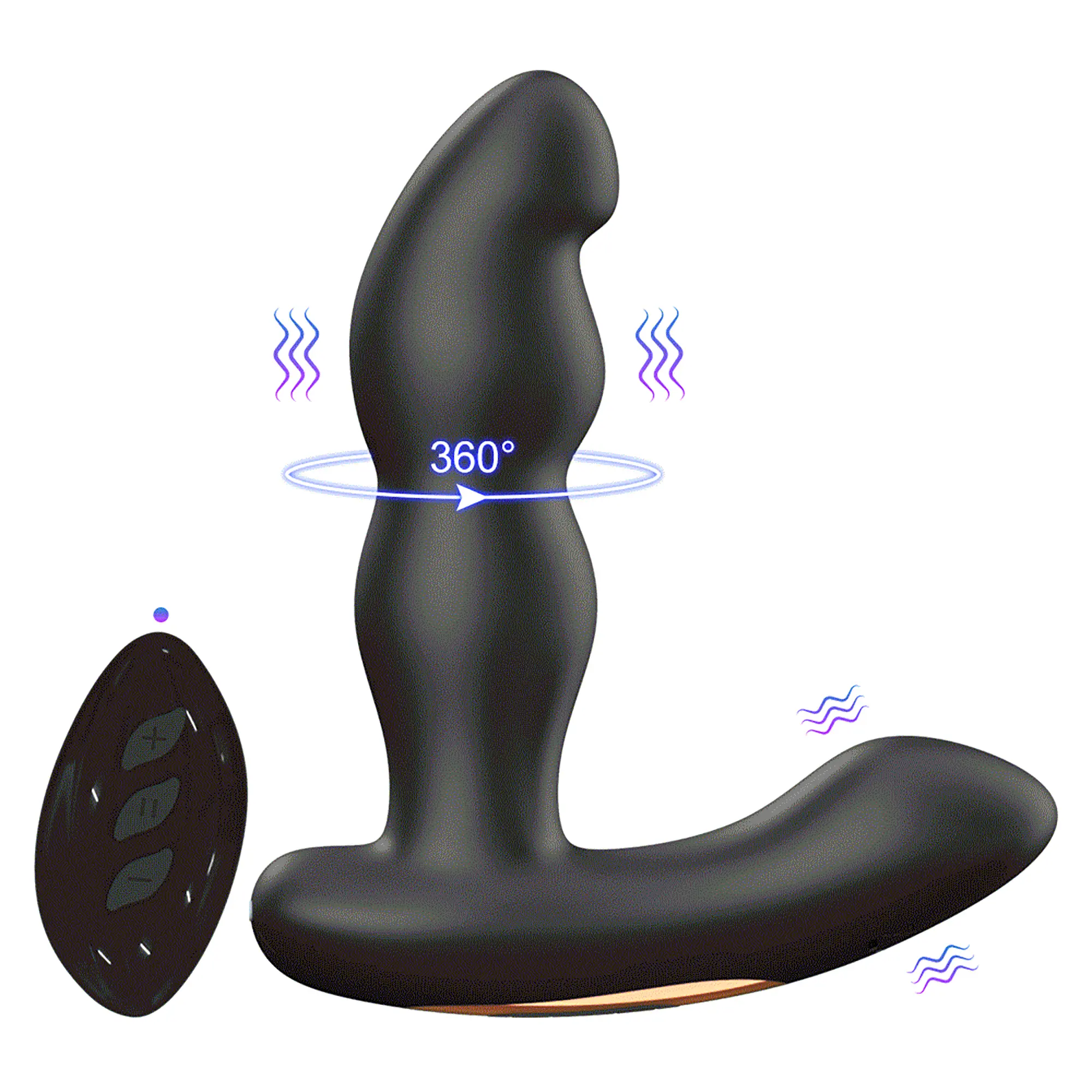 Rotating Prostate Massager With Remote Control - Prostate stimulator 1 [full]