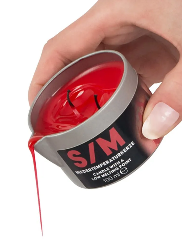 S/M Candle With Low Melting Point - Hot wax candles 1 [full]