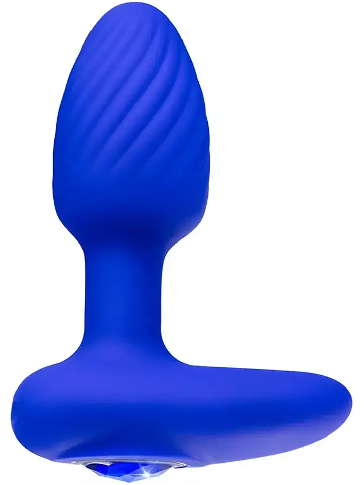 Sapphire Mystery Vibrating Plug - Vibrating anal plug 1