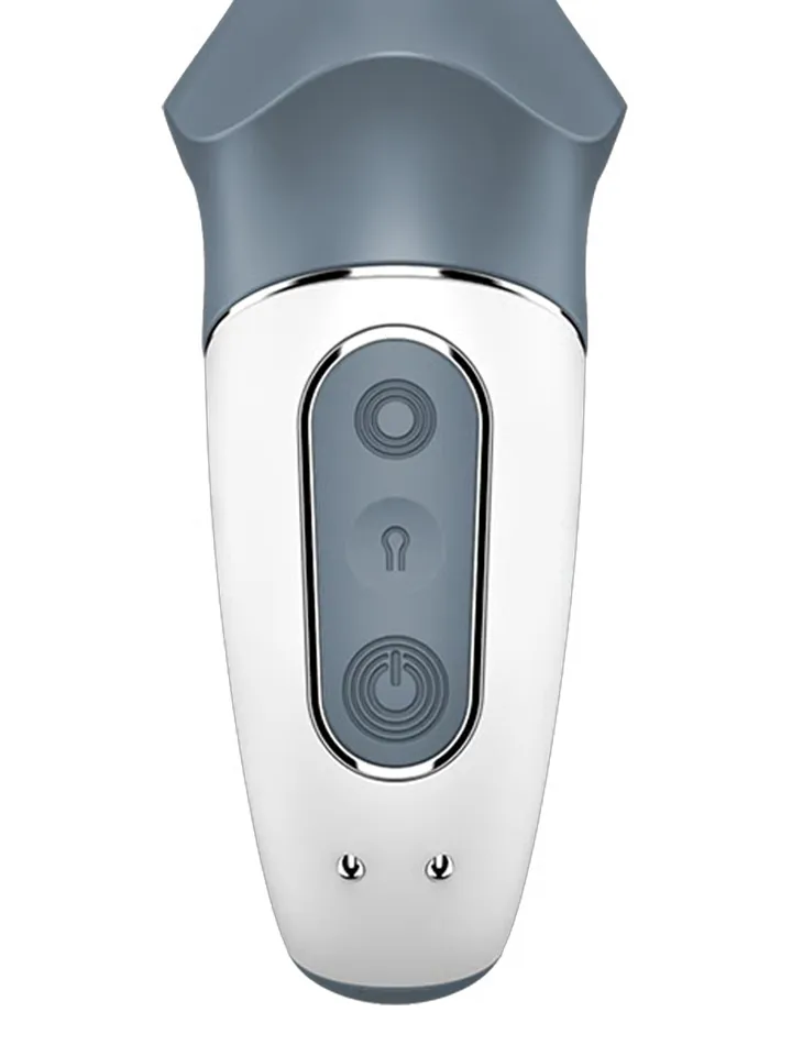 Satisfyer Air Pump Booty 1 Grey - Vibrating anal dildo 4 [full]