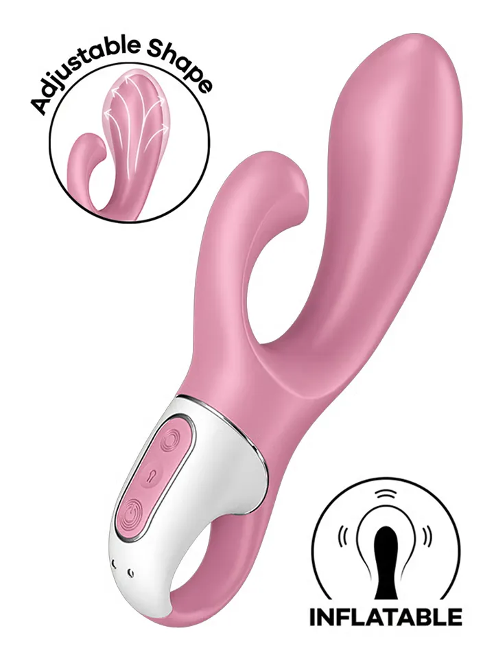 Satisfyer Air Pump Bunny 2 Light Red - Rabbit vibrator 1 [full]