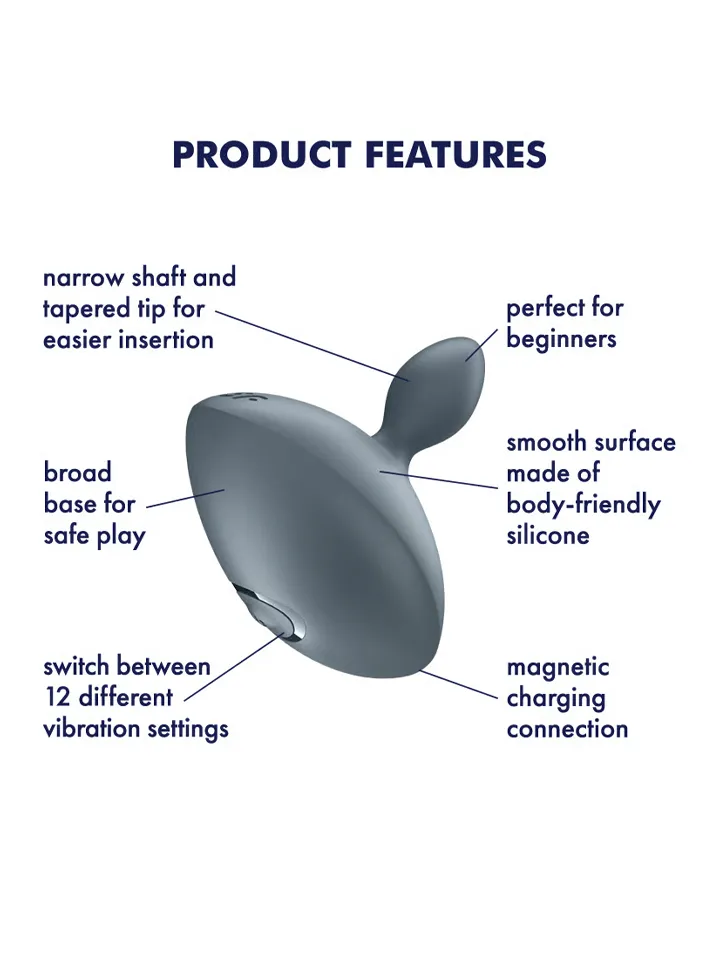Satisfyer Booty Absolute Beginners 4 - Vibrating anal plug 2 [full]