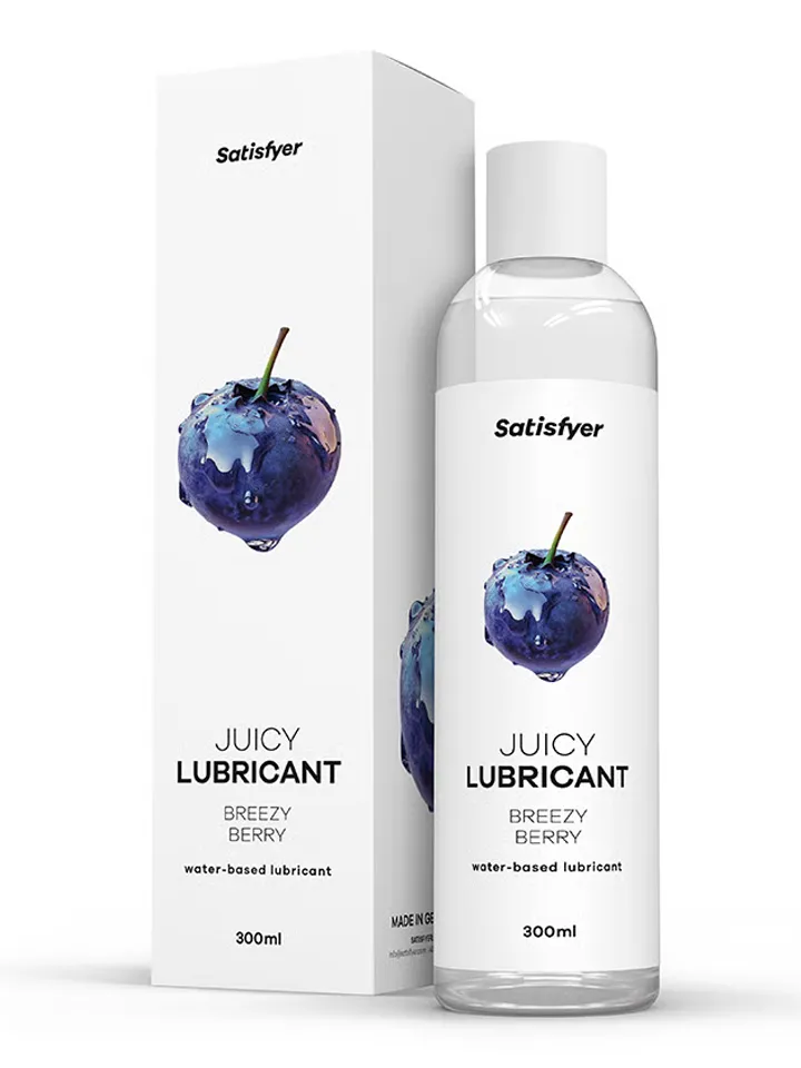 Satisfyer Breezy Berry Water Based Lubricant 300 ml - Flavoured lubricant 1 [full]