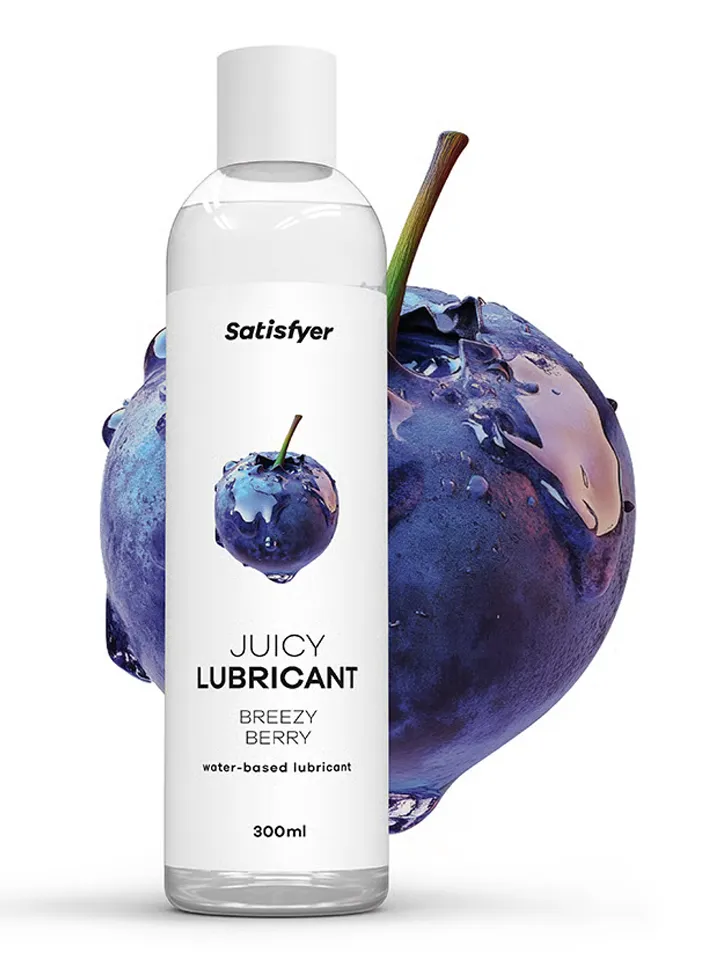 Satisfyer Breezy Berry Water Based Lubricant 300 ml - Flavoured lubricant 2 [full]