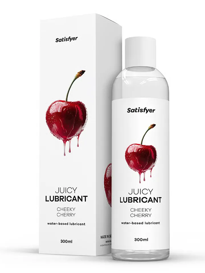 Satisfyer Cheeky Cherry Water Based Lubricant 300 ml - Water-based lubricant 1 [full]