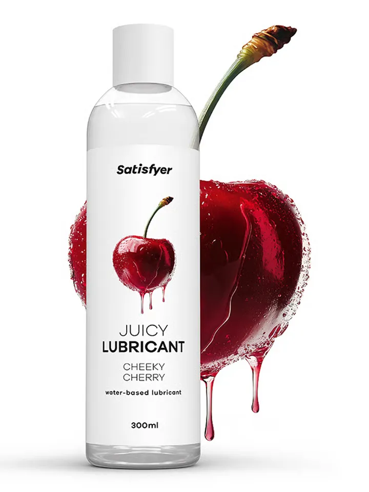 Satisfyer Cheeky Cherry Water Based Lubricant 300 ml - Water-based lubricant 2 [full]