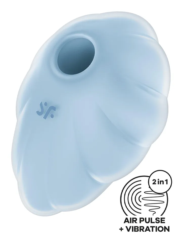 Satisfyer Cloud Dancer Blue - Air pressure vibrator 1 [full]