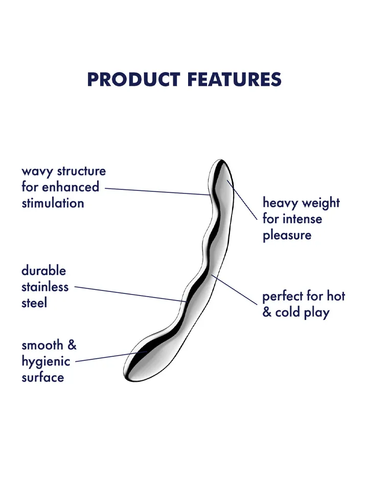 Satisfyer Cosmic Crest 2 - Steel dildo 2 [full]