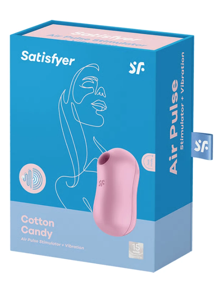 Satisfyer Cotton Candy Airpulse Stimulator - Air pressure vibrator 4 [full]