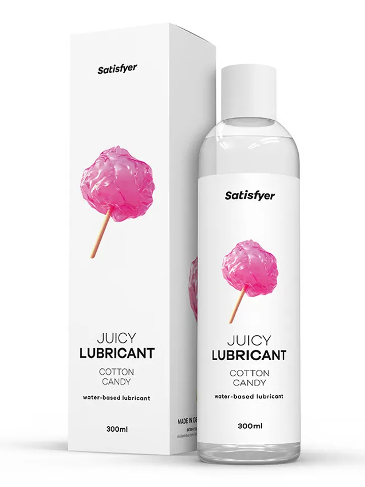Satisfyer Cotton Candy Water Based Lubricant 300 ml - Flavoured lubricant 1 [full]